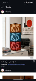 Stacked Cube Lamp Trio - By Cube Concept