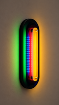 Spectrum multicolour LED wall light